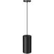 Searcy 1 Light 5.91 inch Powder Coated Black Outdoor Hanging Pendant